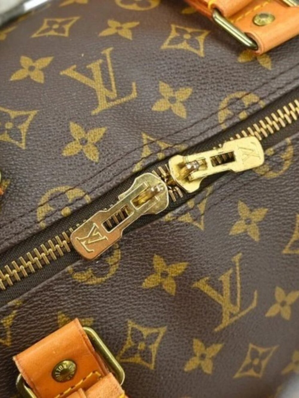 BUYIT03 LOUIS VUITTON KEEPALL 55 TRAVEL HANDBAG MONOGRAM M41424 MI9008 RQ02698 - Picture 12 of 16